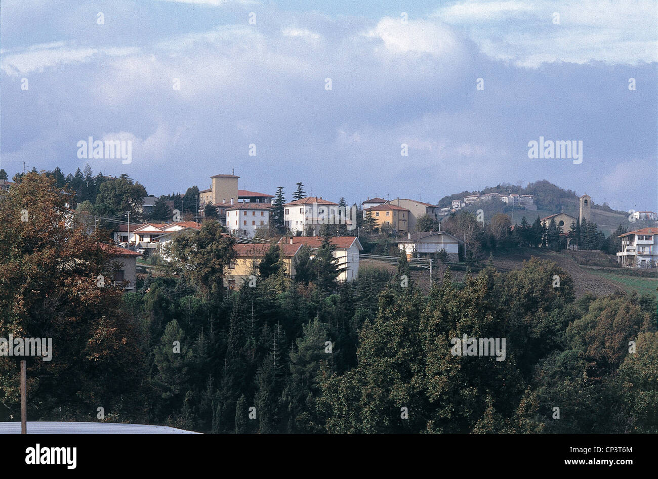 Republic of San Marino - Chiesanuova view Stock Photo
