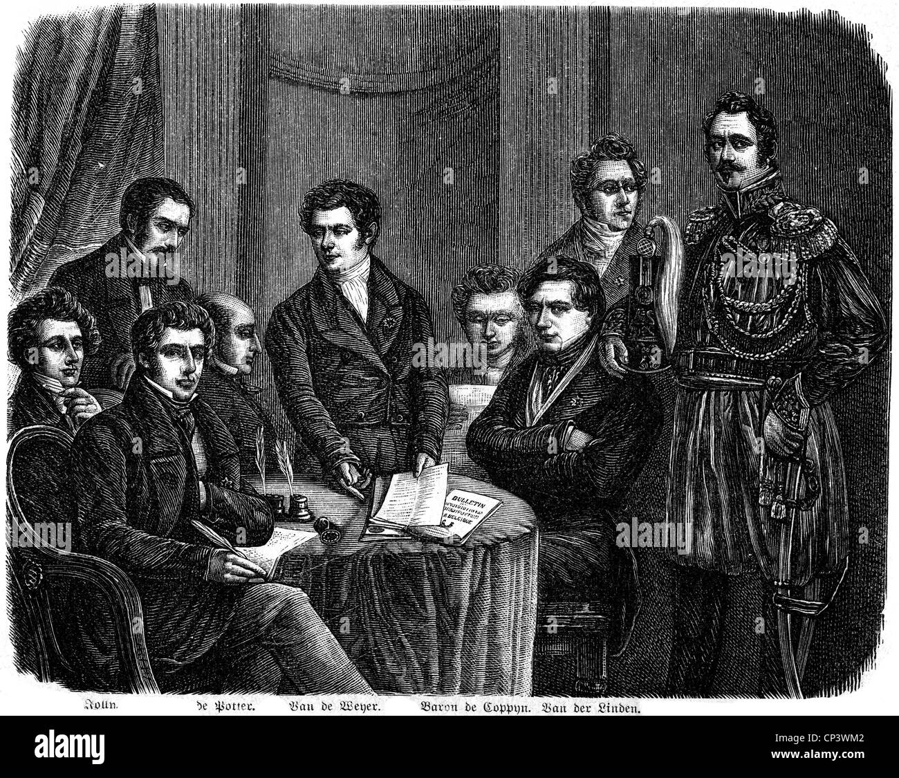 events, Belgian Revolution 1830 1831 Stock Photo 48029186 Alamy