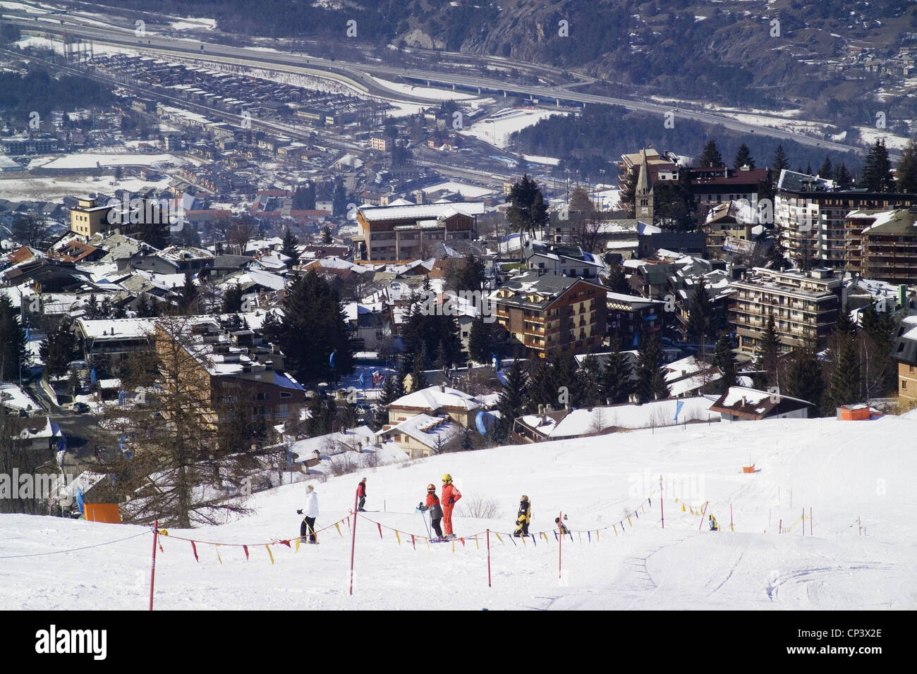 Piedmont Sauze d'Oulx (Sauze d'Oulx) (TO Stock Photo Alamy