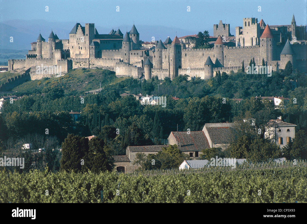 France, Aude - Carcassonne, CITE ' Stock Photo