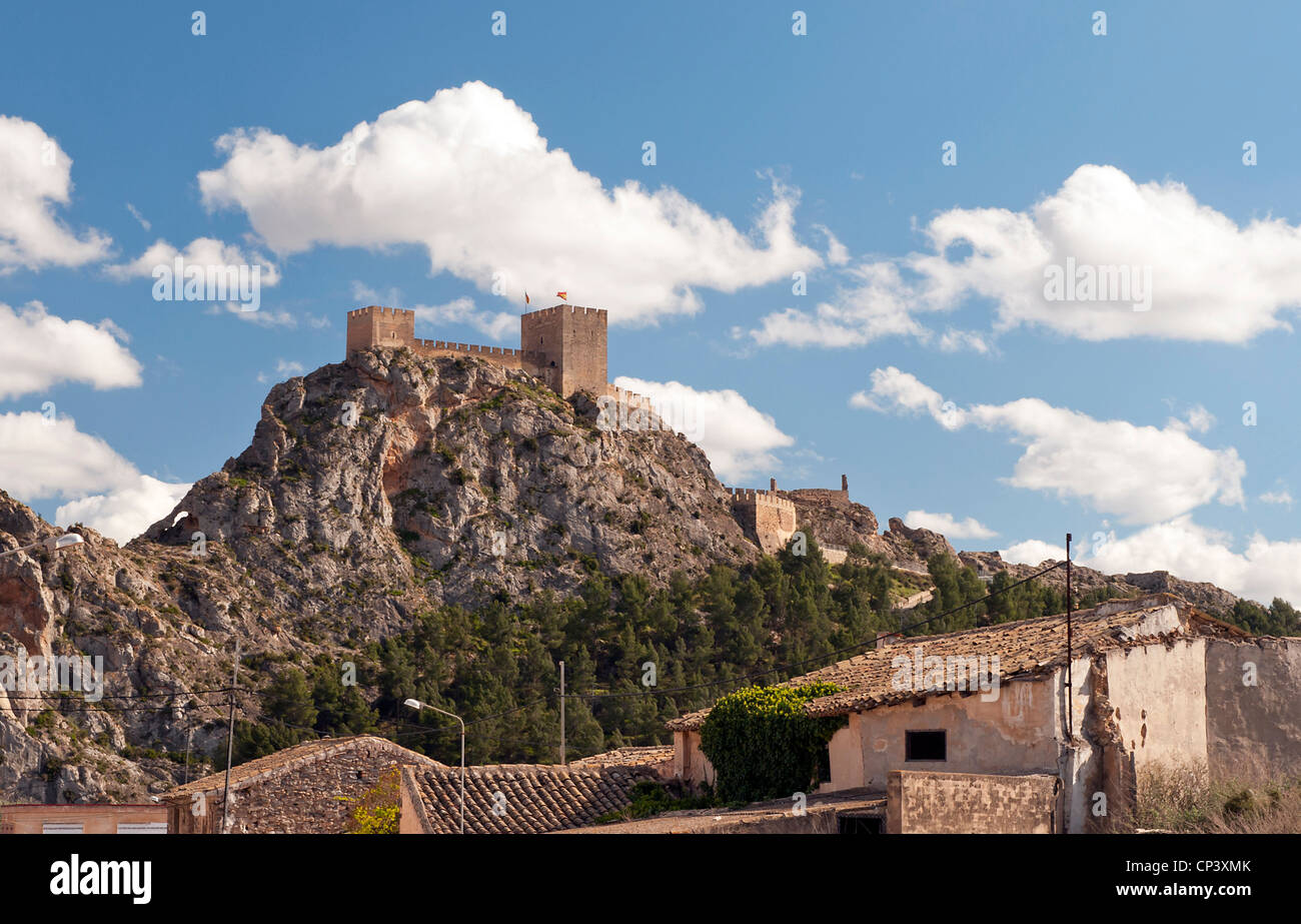 Sax Castle Alicante Province, Spain Stock Photo Alamy