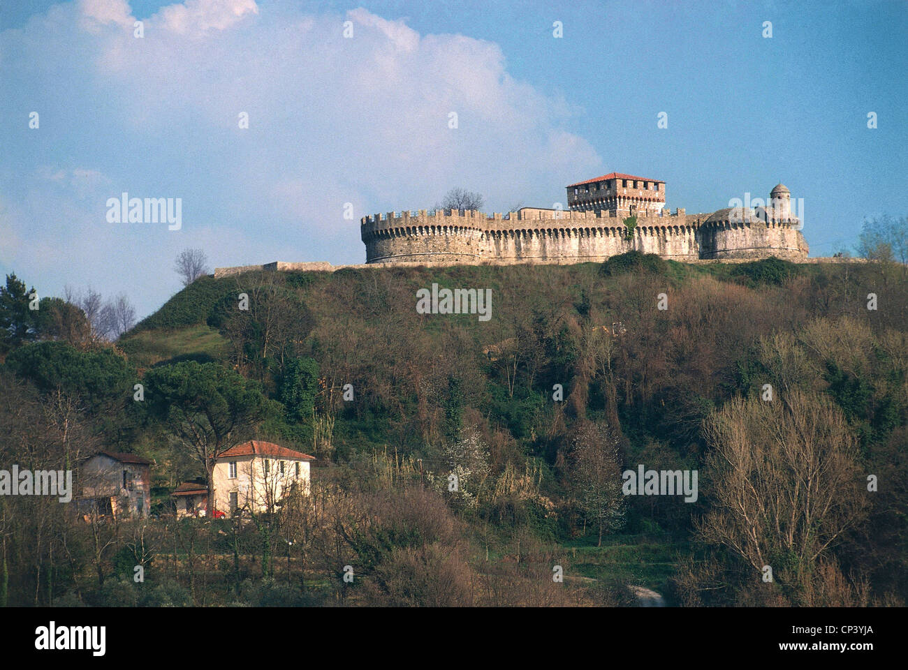 Fortress sarzanello hi-res stock photography and images - Alamy