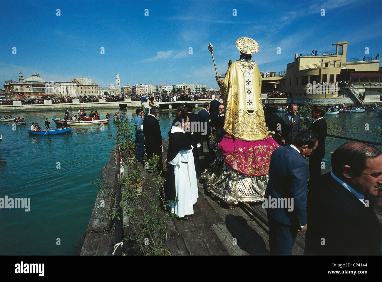 Puglia - Bari Feast of St. Nicholas. Stock Photo