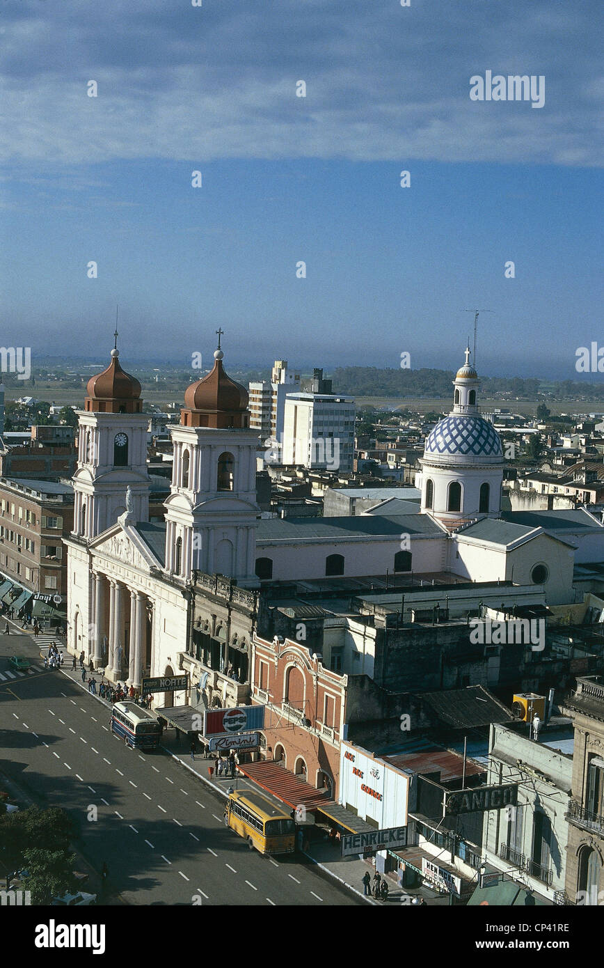 Argentina - Tucuman - San Miguel de Tucuman. The Cathedral (Pedro Etcheverry, 1856). Stock Photo