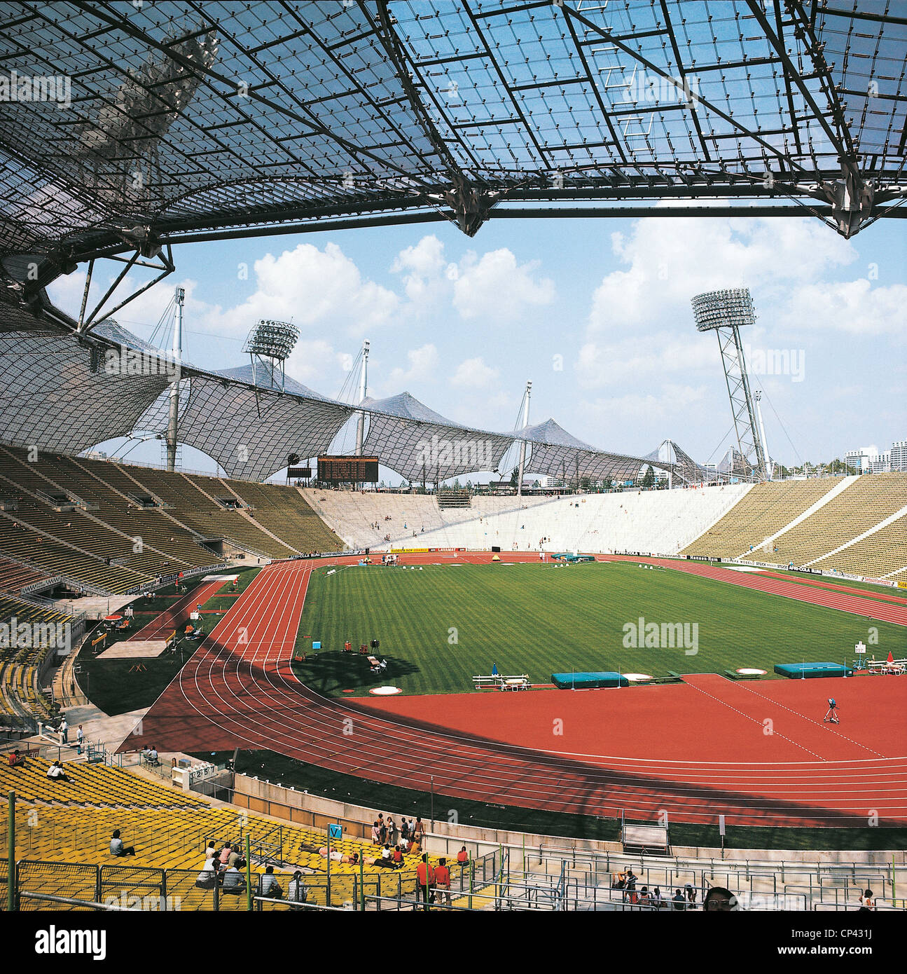 Monaco Germany Olympic Stadium Stock Photo Alamy
