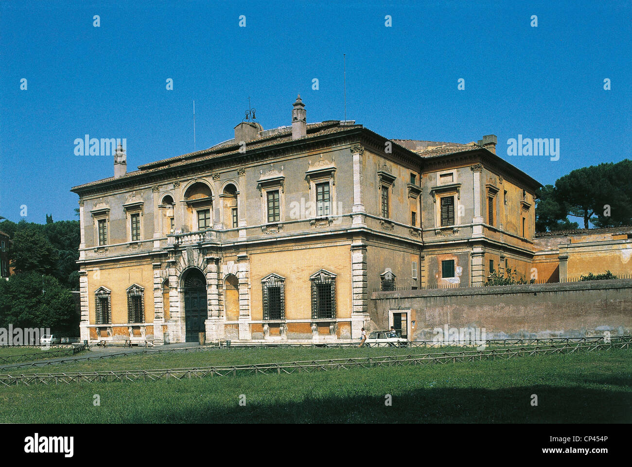 Villa Giulia Lazio Roma Xvi Century Stock Photo