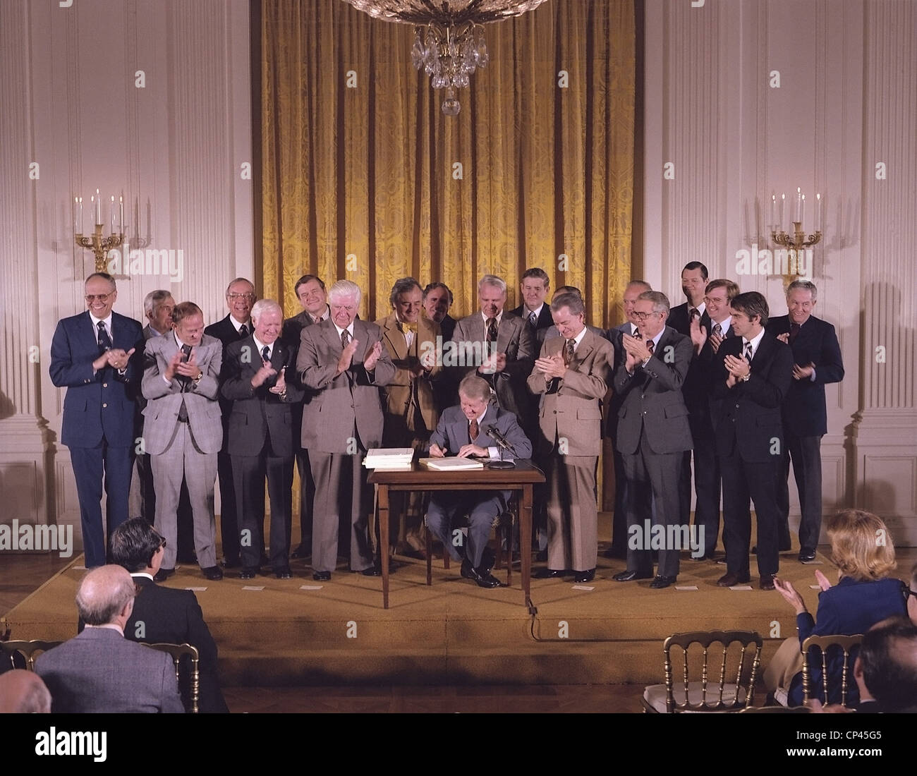 Jimmy Carter signs the National Energy Act which promoted fuel