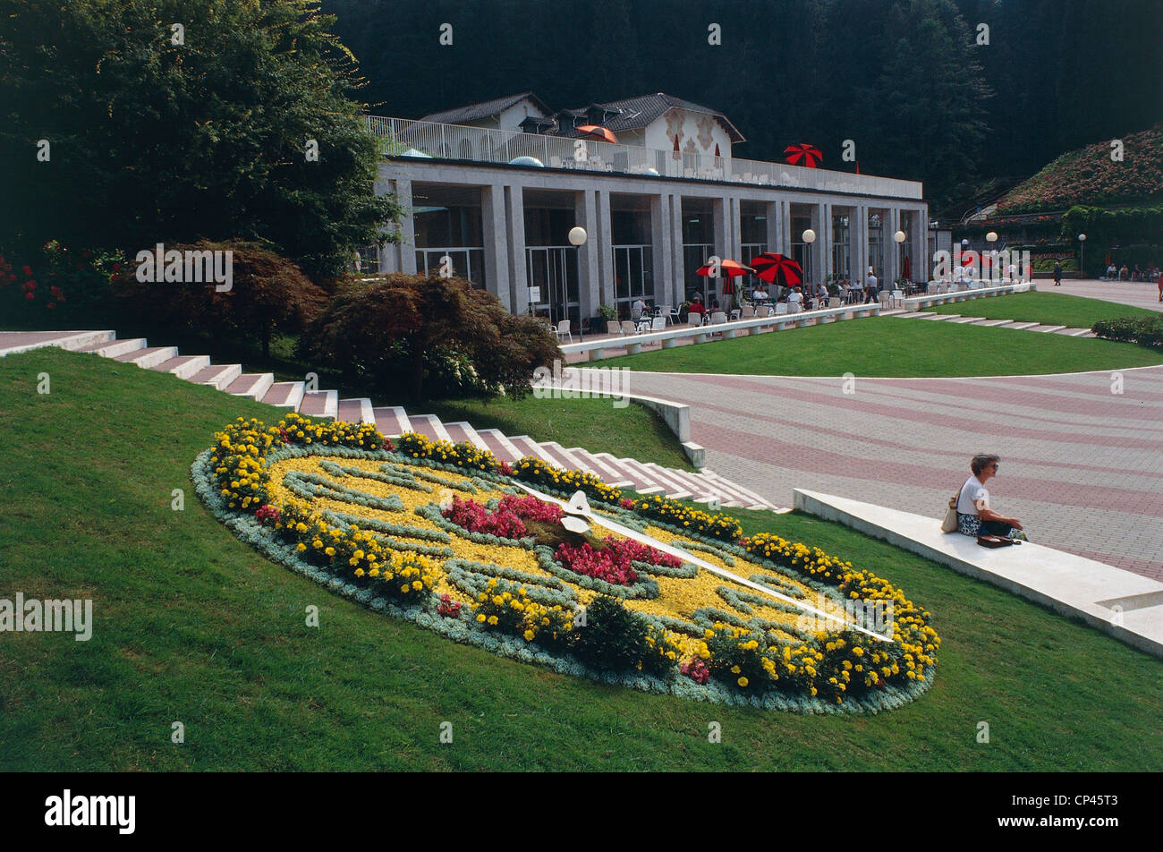 Veneto - Recoaro Terme (VI) - The Spa. Stock Photo