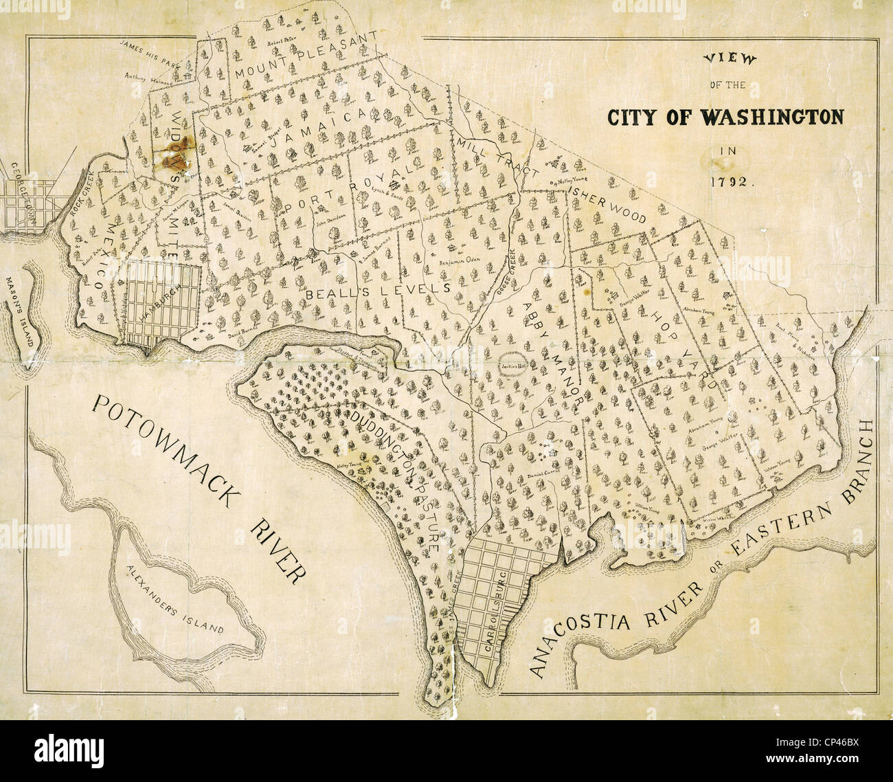 Original Washington Dc Map - Time Zones Map