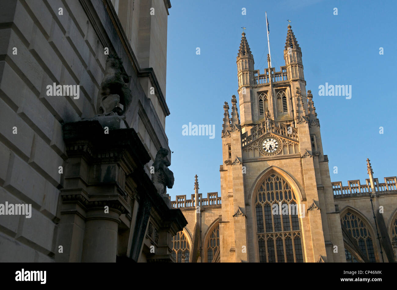 The Abbey, Bath, UK Stock Photo Alamy