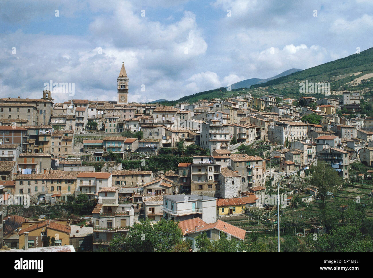 Umbria Gualdo Tadino Stock Photo