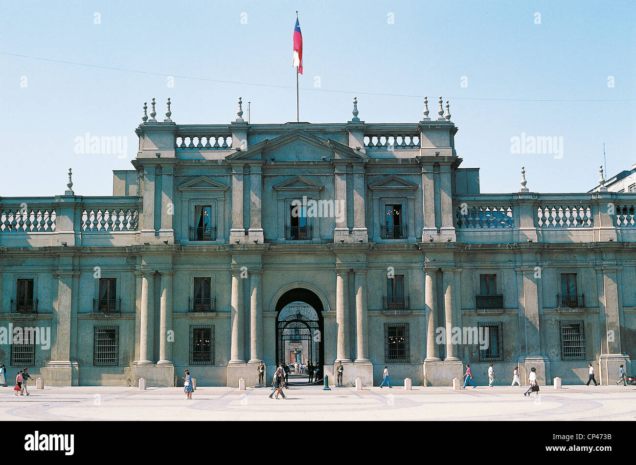 SANTIAGO DE CHILE Palacio La Moneda Stock Photo - Alamy