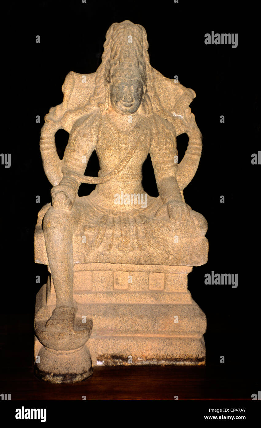 Kerala India Krishnapuram Palace Museum Statue Shankara Narayanan Ernakulam District Stock Photo