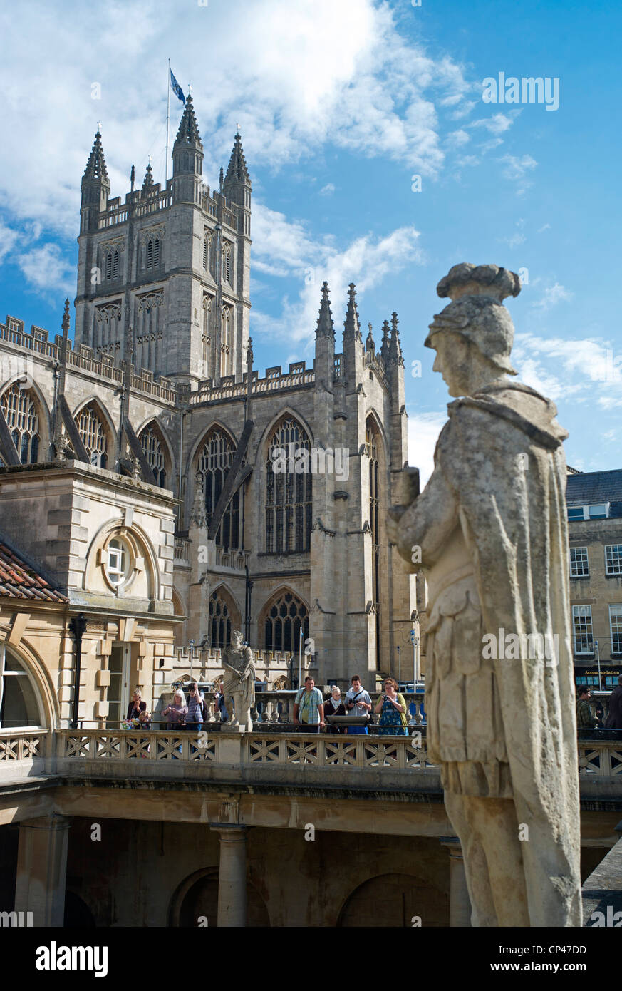 The Roman Baths and Abbey, Bath, UK Stock Photo - Alamy