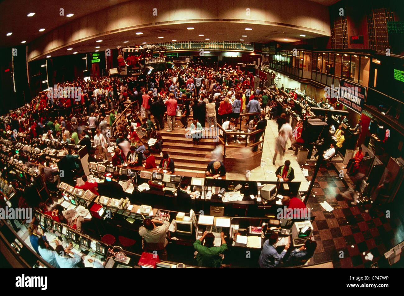 United States Of America The Chicago Stock Exchange Stock Photo Alamy