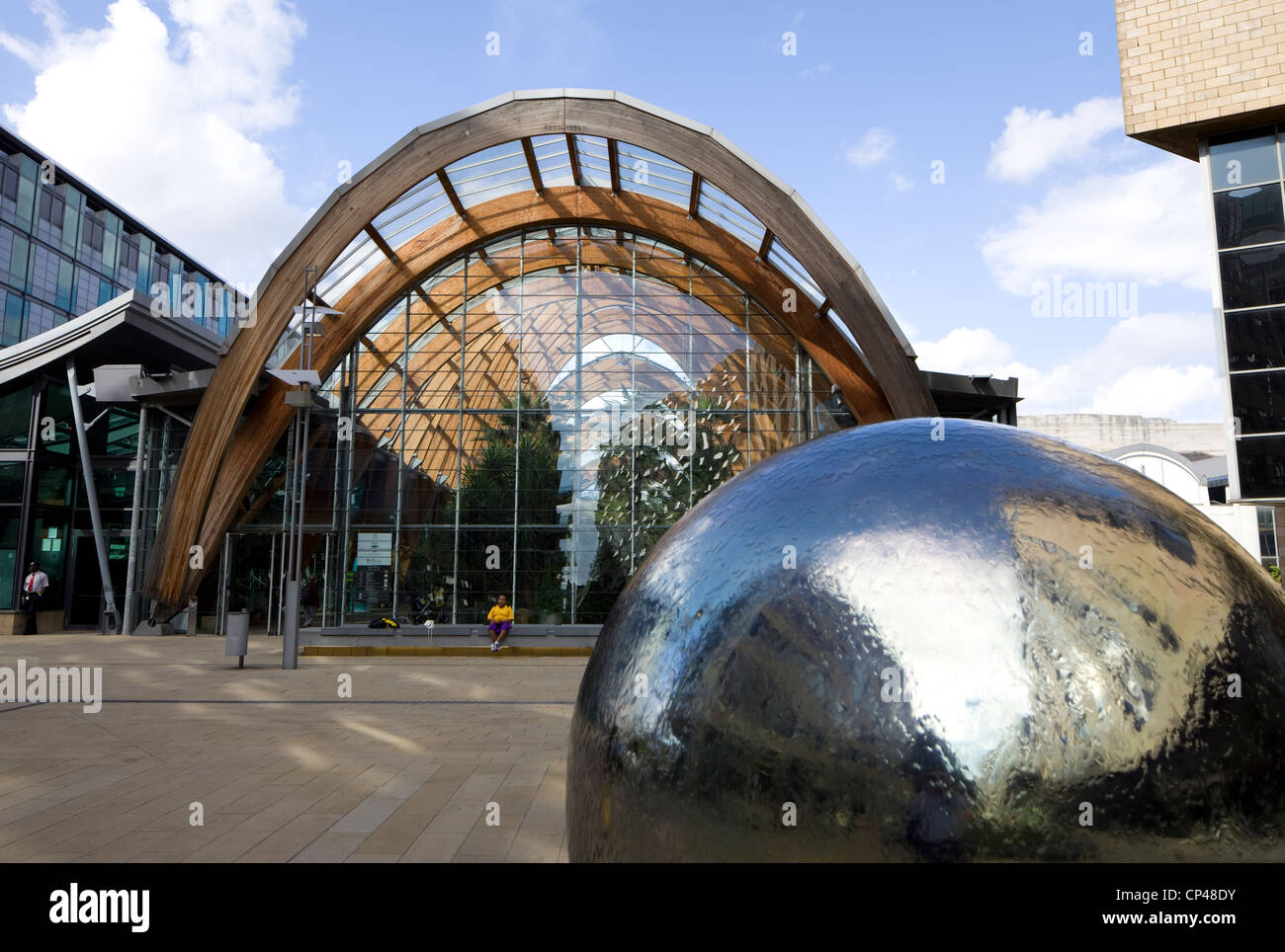 Winter Gardens St Paul s Square Sheffield city centre South Yorkshire