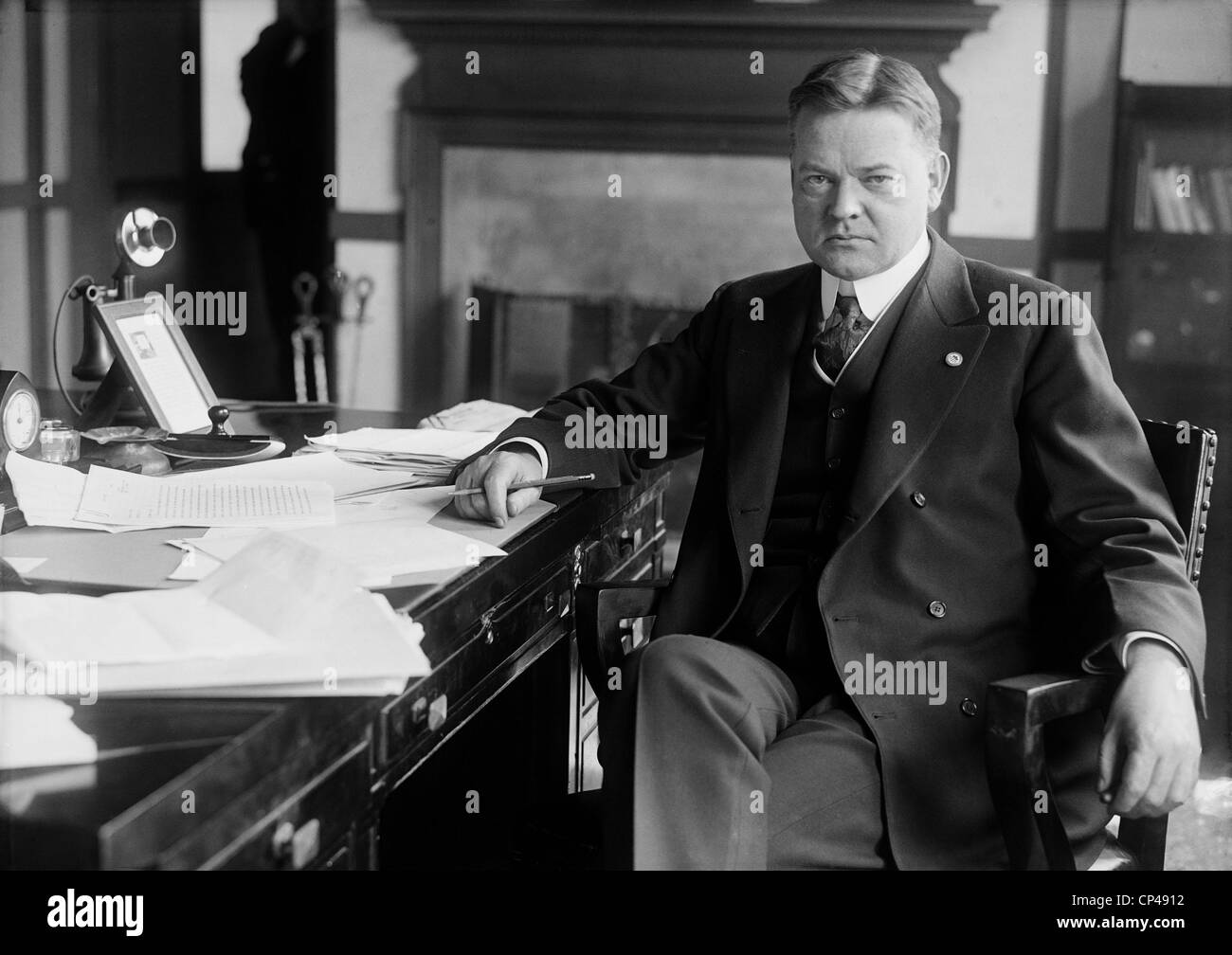 Future President Herbert Hoover as Head of the Food Administration