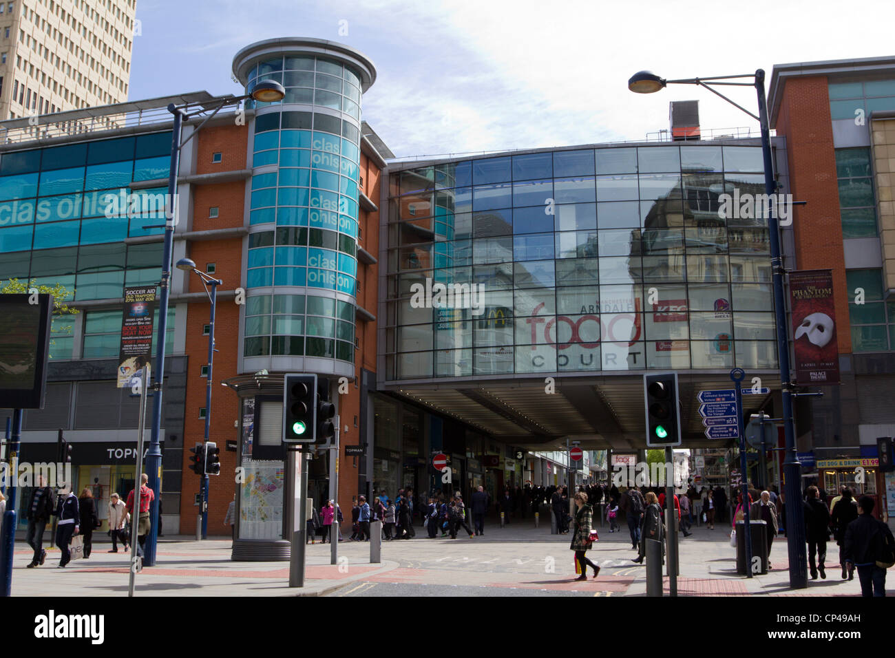 Manchester city centre england hi-res stock photography and images - Alamy