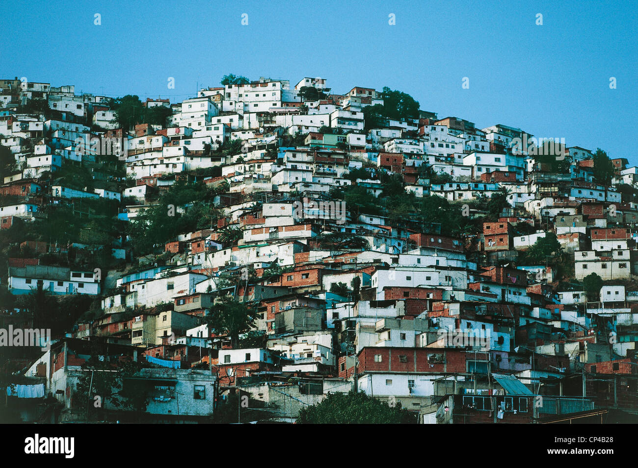 Venezuela Caracas Bidonville Known Locally As Ranchitos Stock Photo Alamy