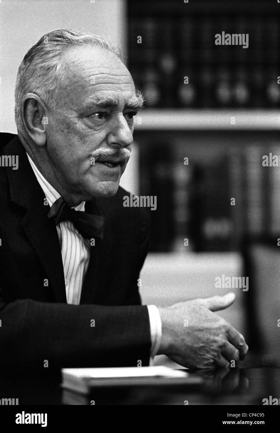 Dean Acheson (18931971), during a meeting of President Johnson's 'Wise