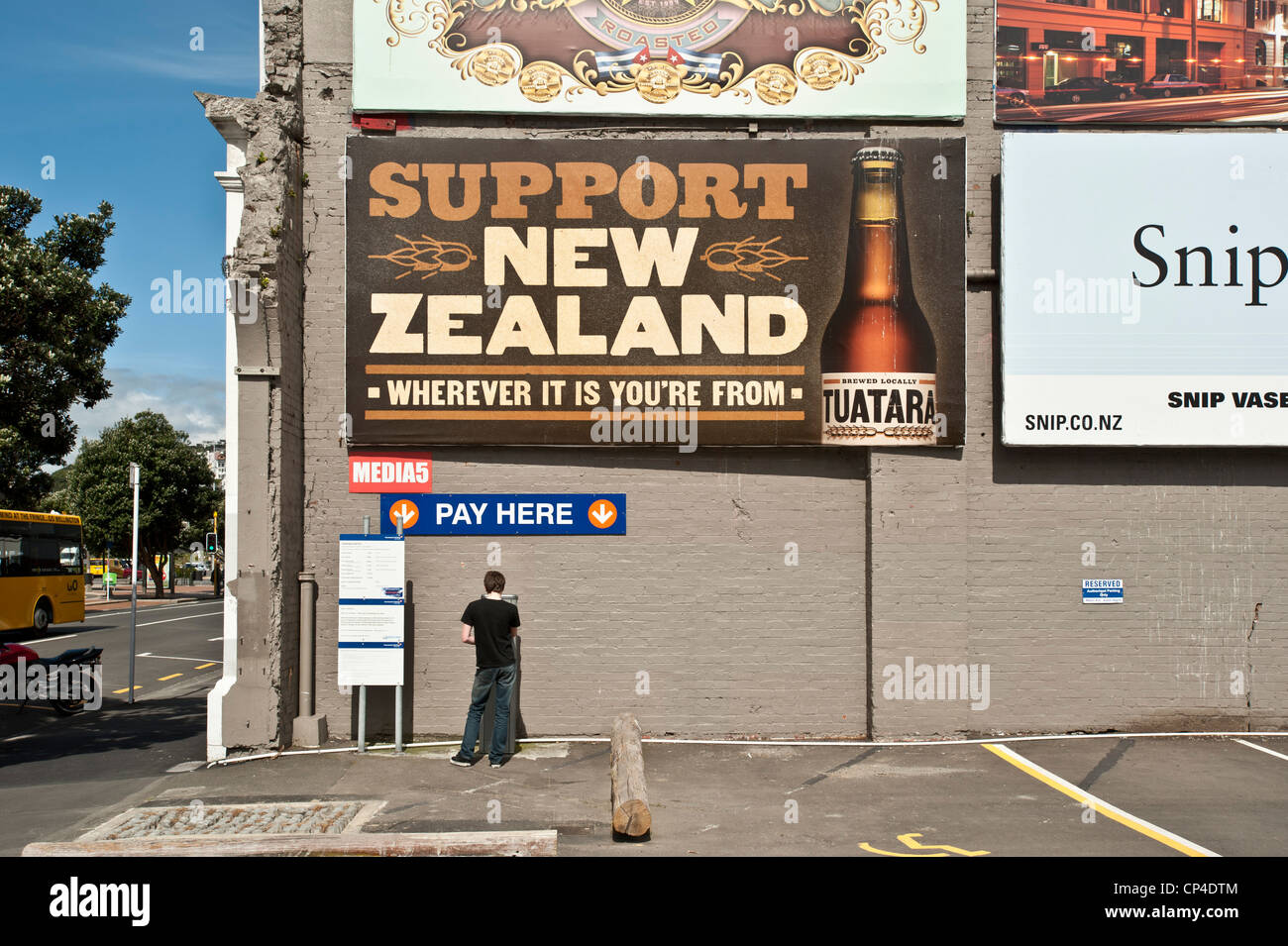 Wellington, North Island, New Zealand Stock Photo
