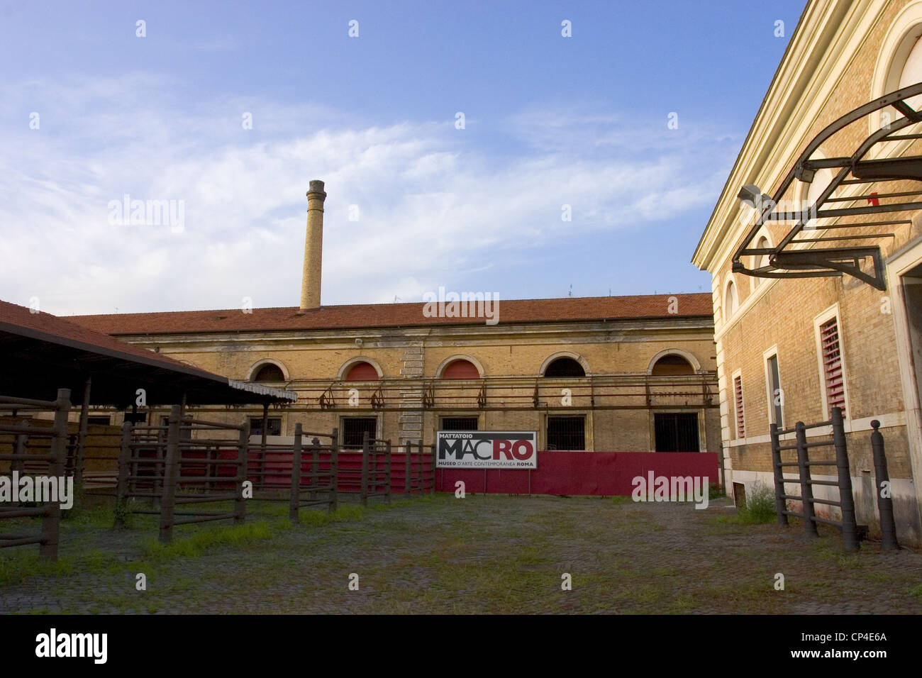Lazio - Roma, Macro Museum (Museo d'Arte Contemporani Roma). Detachment at the former slaughterhouse in Testaccio Stock Photo