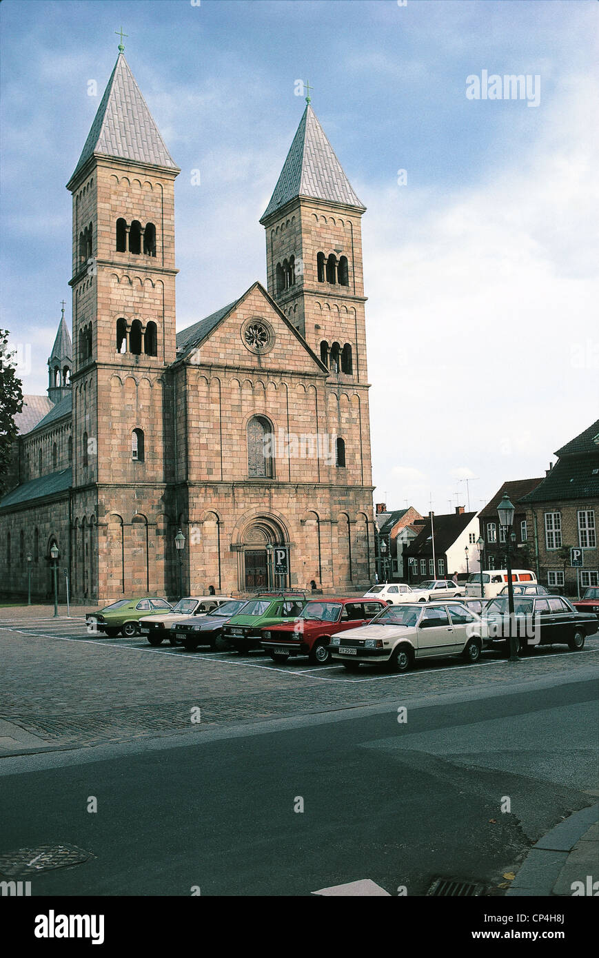 Denmark Viborg Cathedral Stock Photo