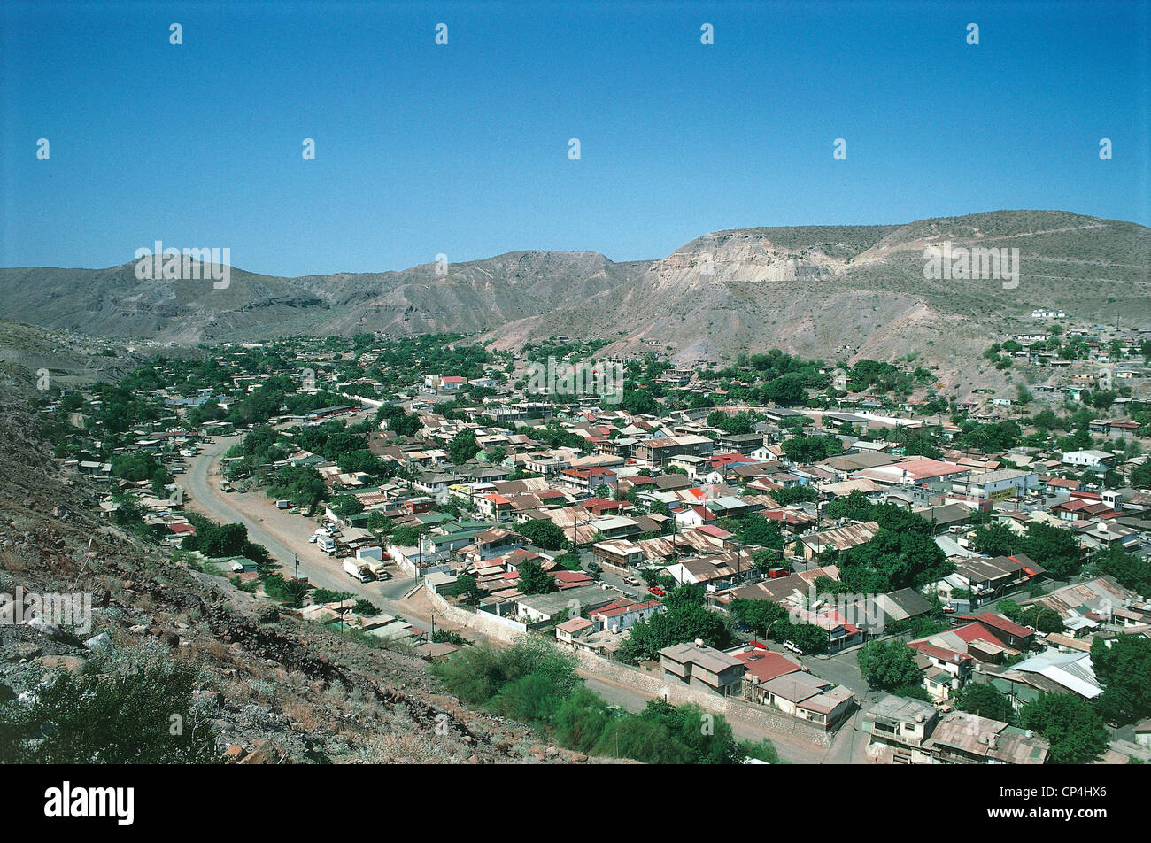 Mexico Baja California Santa Rosalia Stock Photo Alamy