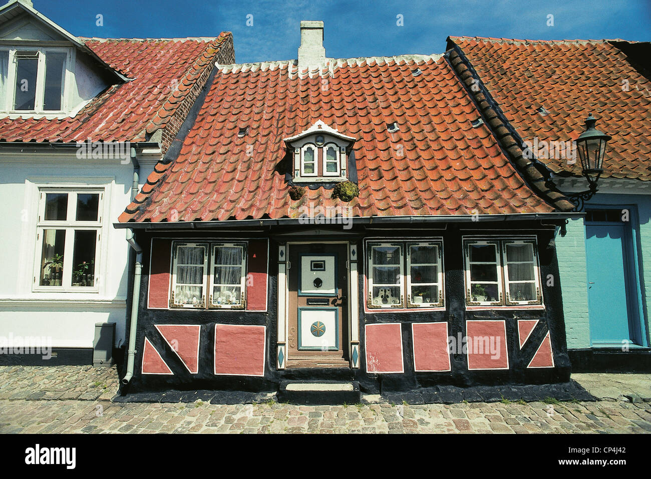 Denmark Funen (Fyn) Island Aero house Stock Photo Alamy