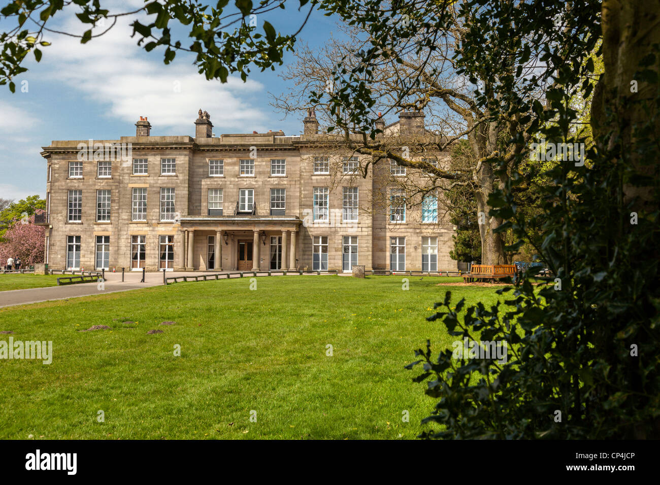 Haigh Hall in Haigh Country Park Wigan Stock Photo Alamy