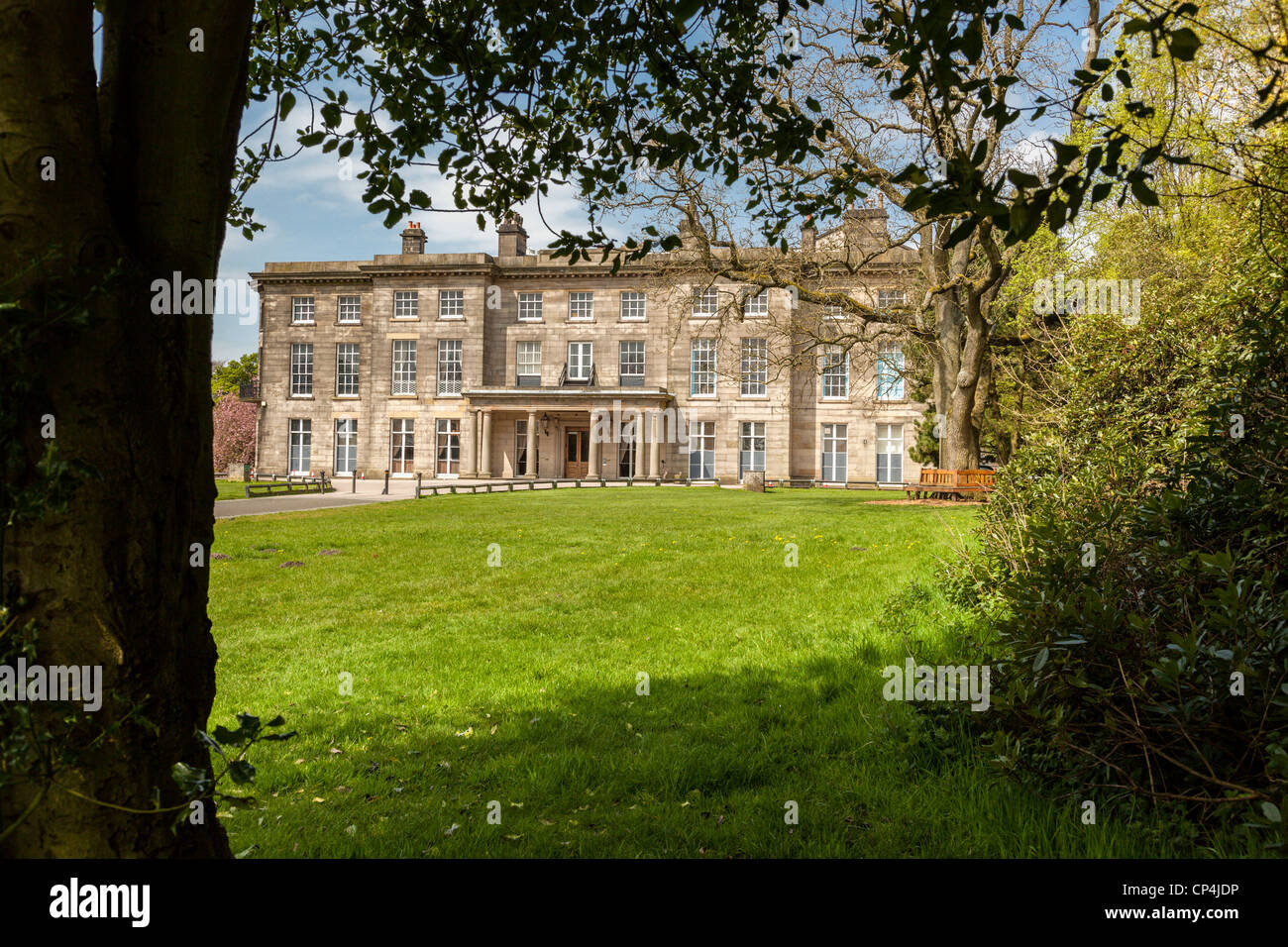 Haigh Hall in Haigh Country Park Wigan Stock Photo Alamy