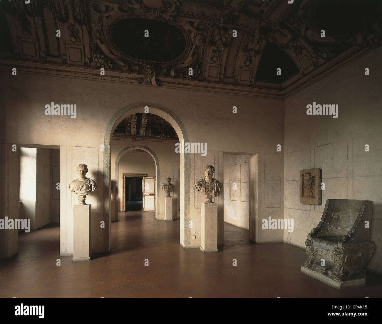 Palazzo Ducale Mantova: LIVING THE 'Metamorphoses' Stock Photo