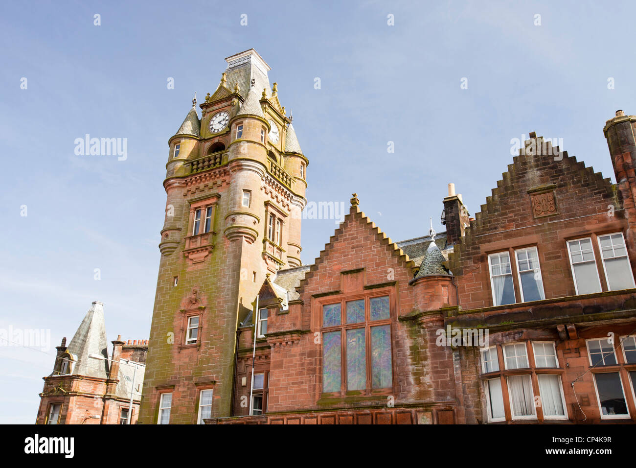Lockerbie town hall, Scotland, UK Stock Photo Alamy