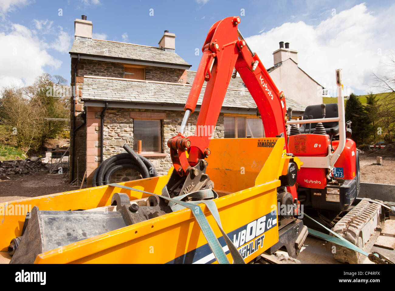 A passivhaus construction near Kendal, Cumbria, UK Stock Photo Alamy