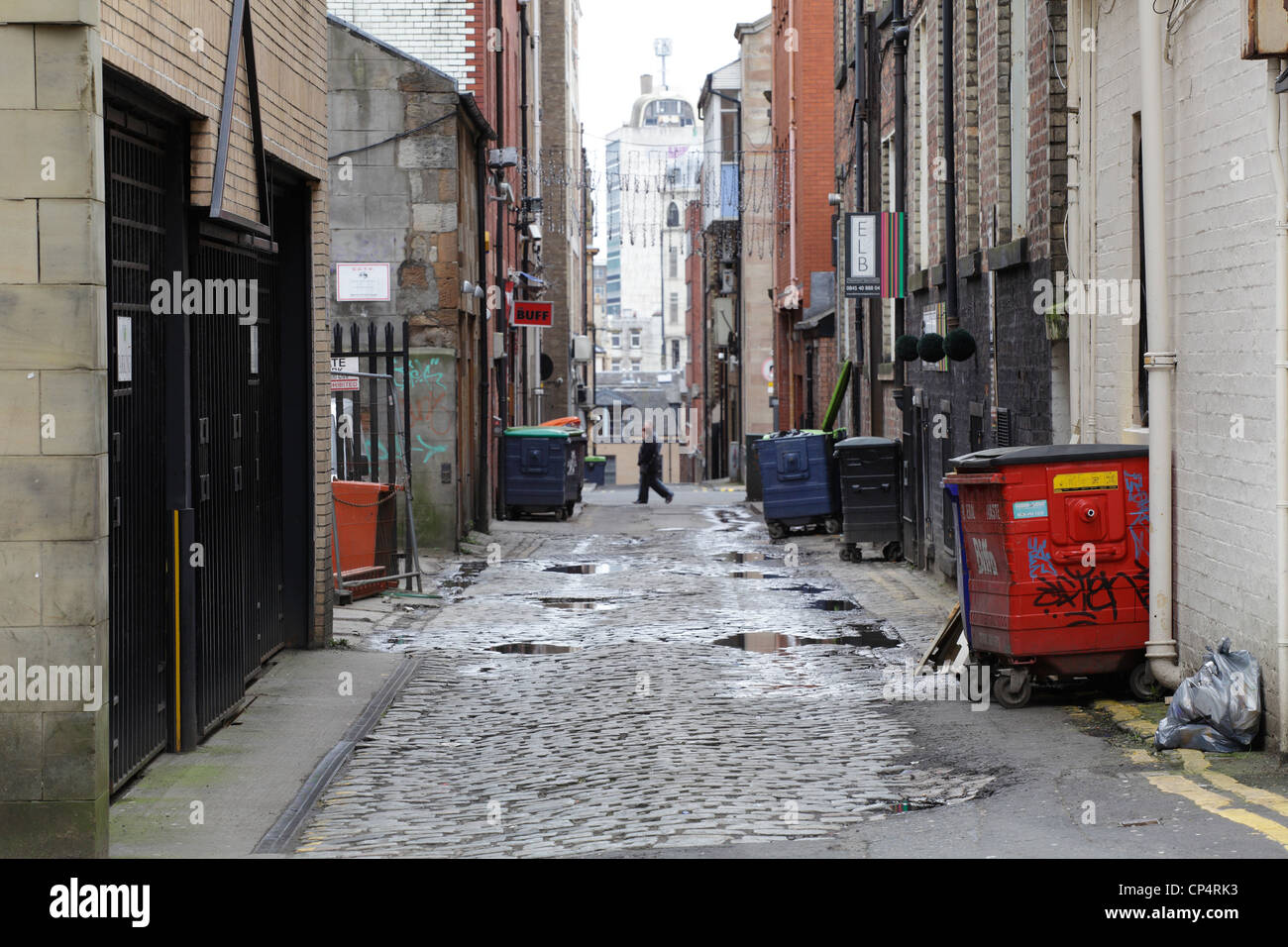 Bath Lane in Glasgow City Centre, Scotland, UK Stock Photo Alamy