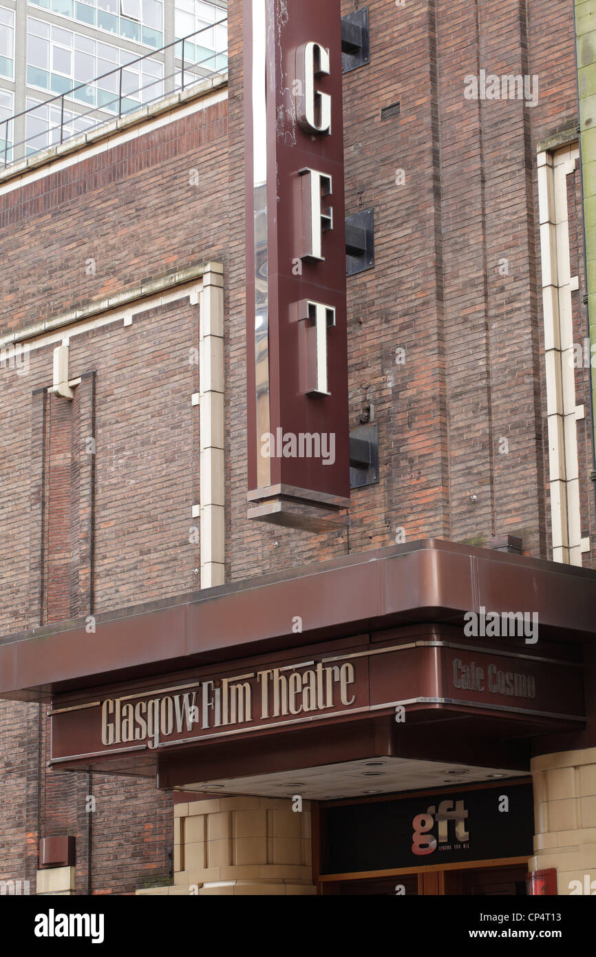 Glasgow Film Theatre sign, Rose Street, Scotland, UK Stock Photo Alamy