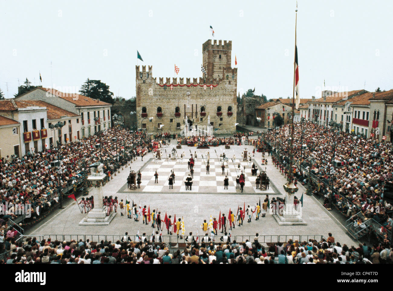 Marostica (Vi) Chess Game Stock Photo 48050001 Alamy