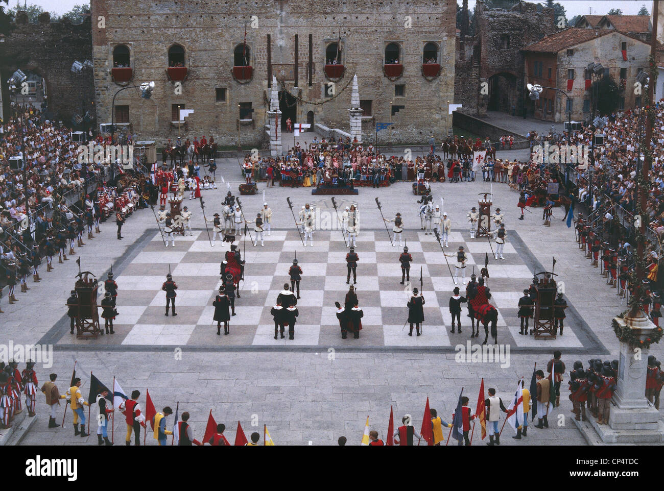 marostica chess game hires stock photography and images Alamy