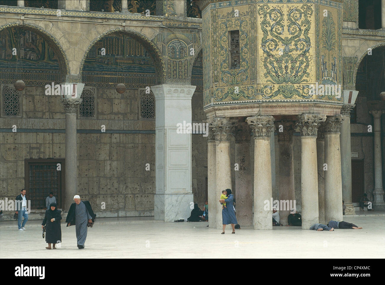 Syria Damascus. Old Town (a World Heritage Site by UNESCO, 1979). The