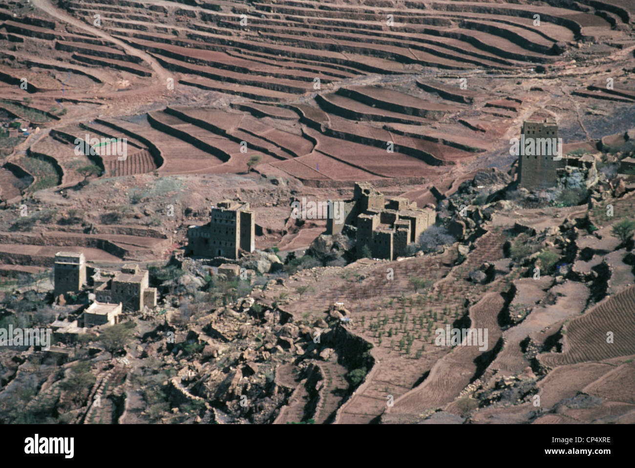 Yemen - Al Halma. Stock Photo