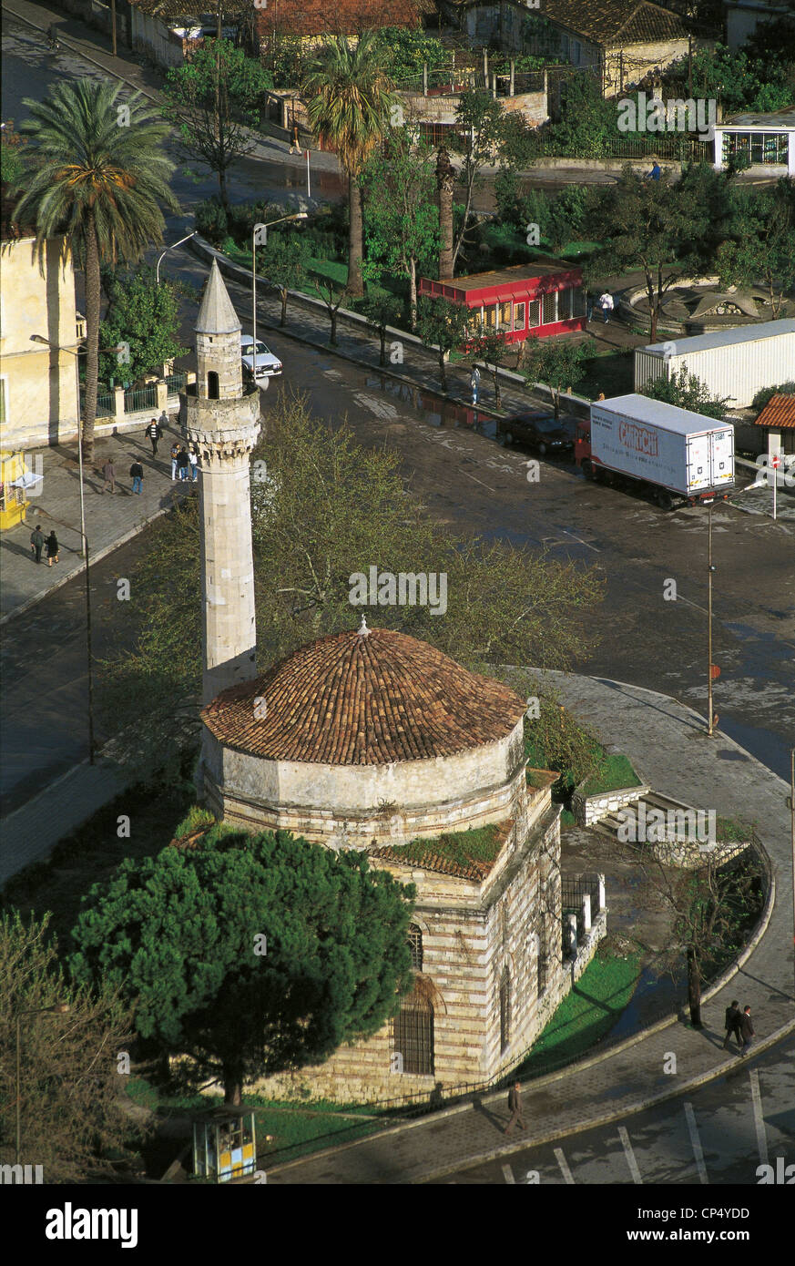 ALBANIA - Vlora. MOSQUES AND XHAMIJA MURADIES, XVI CENTURY Stock Photo