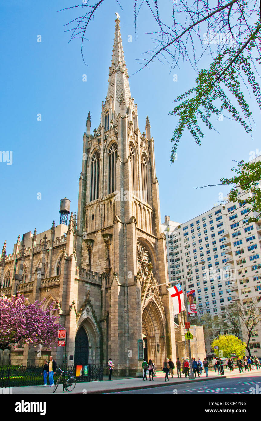 Grace Church cathedral New York City Stock Photo Alamy