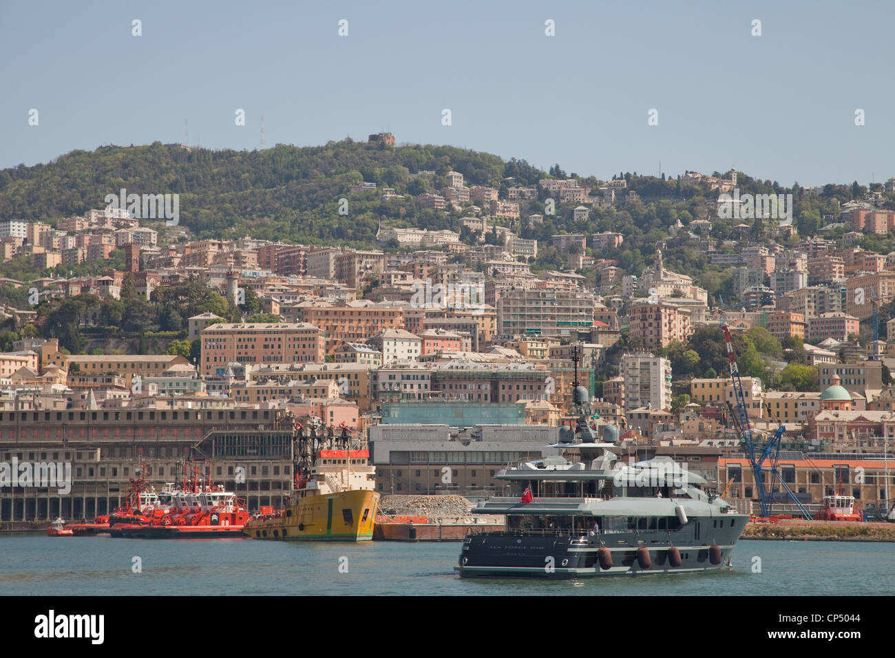 Genoa port hi-res stock photography and images - Alamy