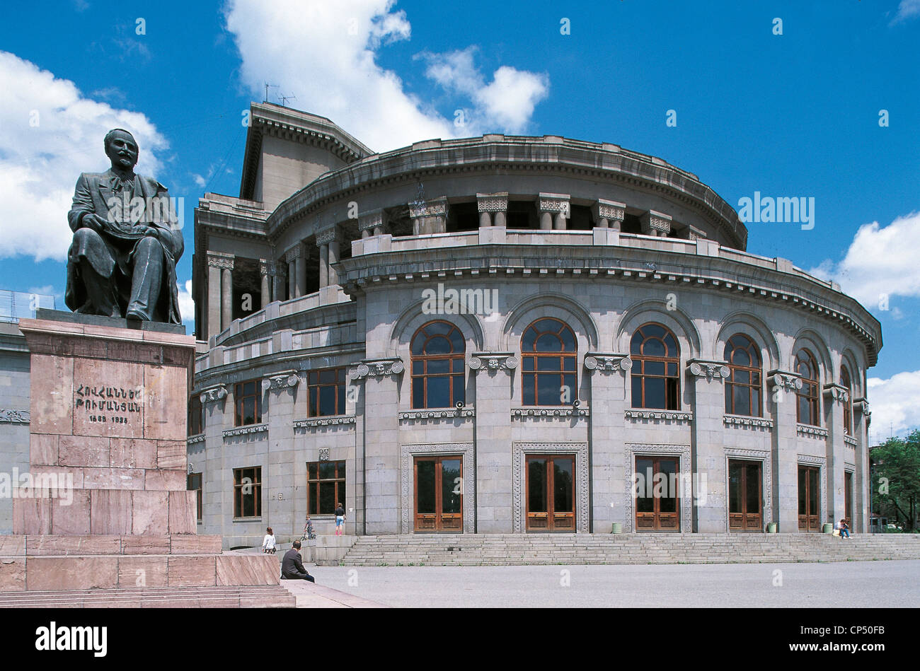Armenia Yerevan, the Opera House Stock Photo Alamy
