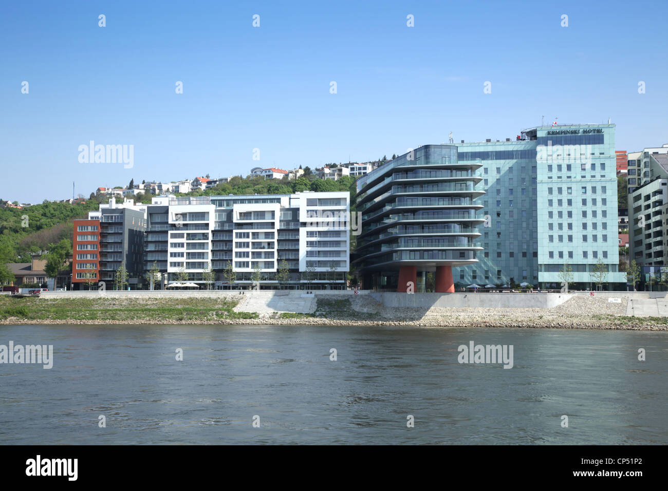 Bratislava. The River Park. Slovakia Stock Photo Alamy