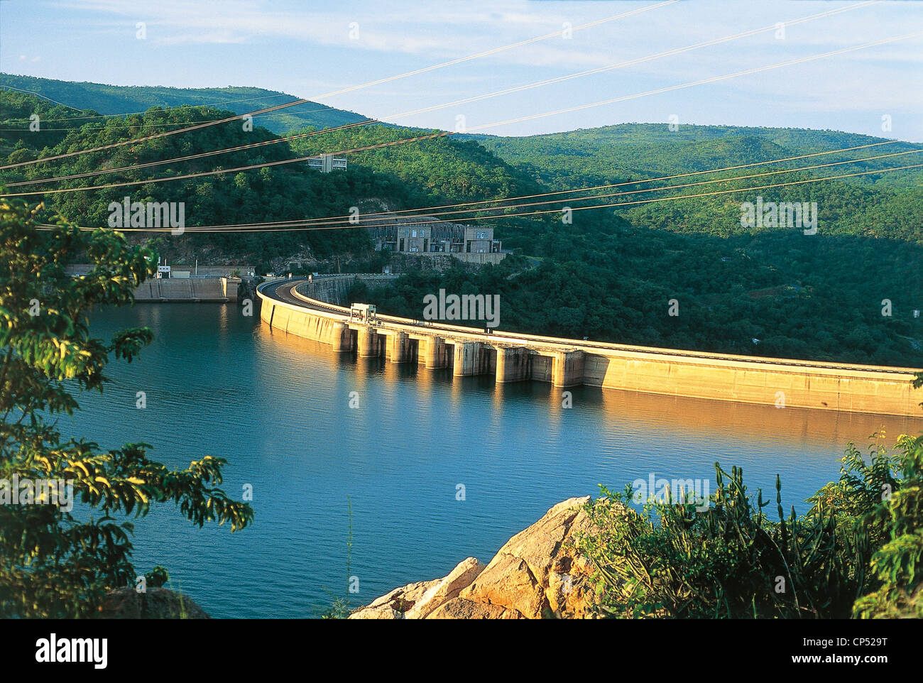 Zimbabwe Kariba Dam Stock Photo Alamy