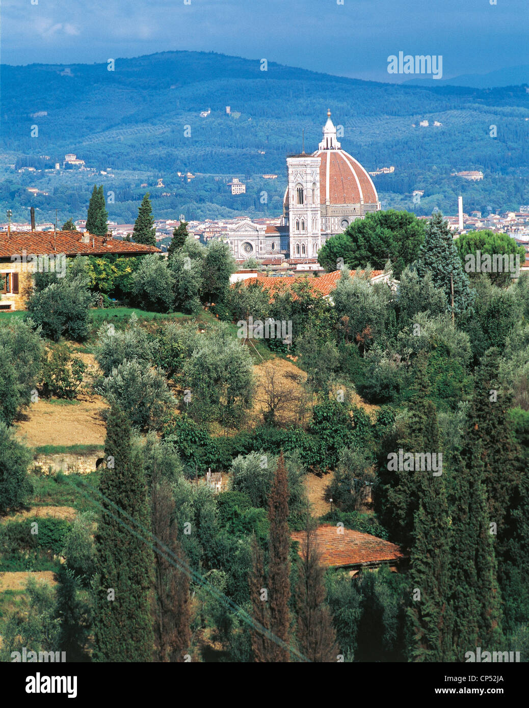 Tuscany Florence Dome Of Santa Maria Del Fiore Stock Photo - Alamy