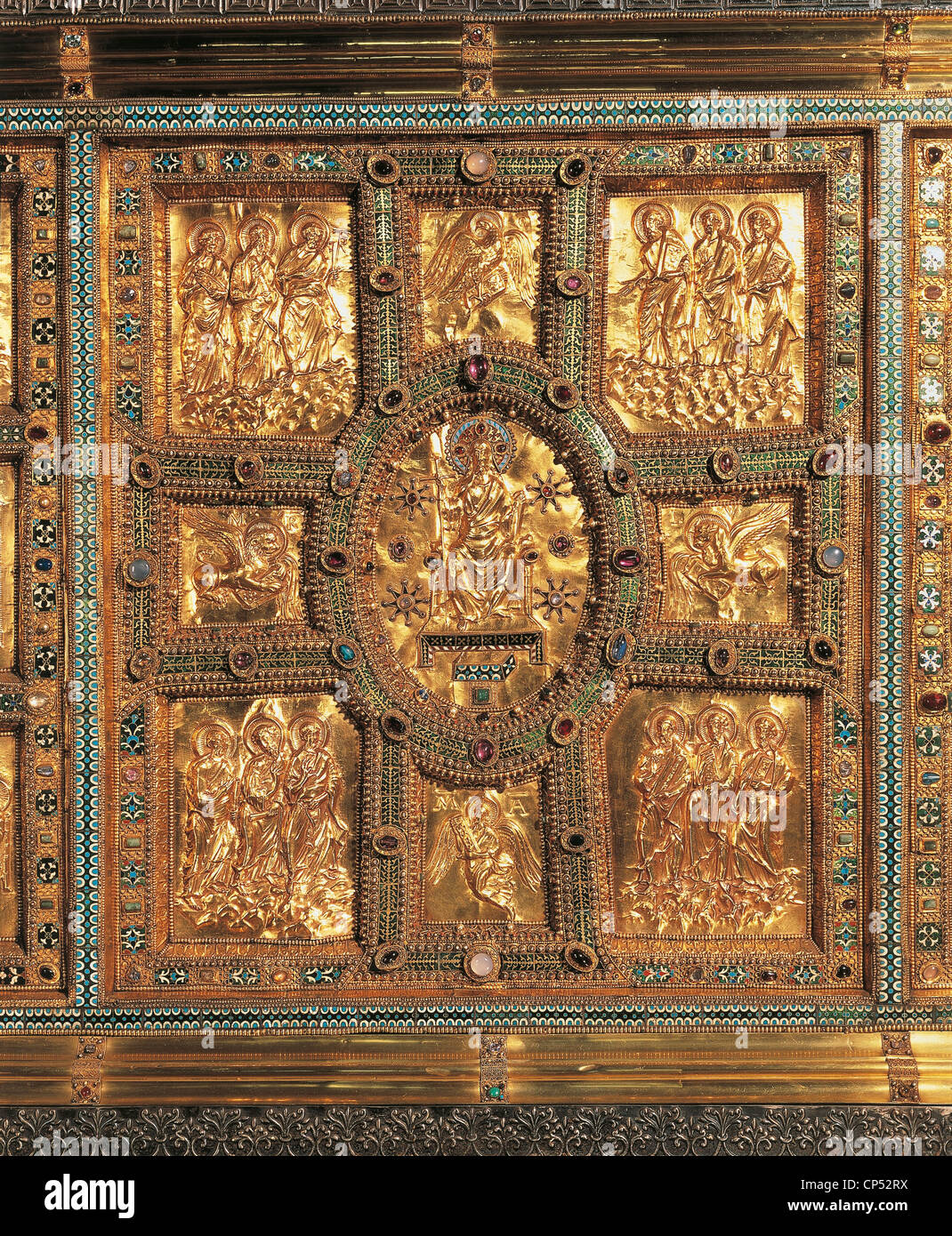 Lombardy Milan. Basilica of Sant'Ambrogio. Altar of St. Ambrose or