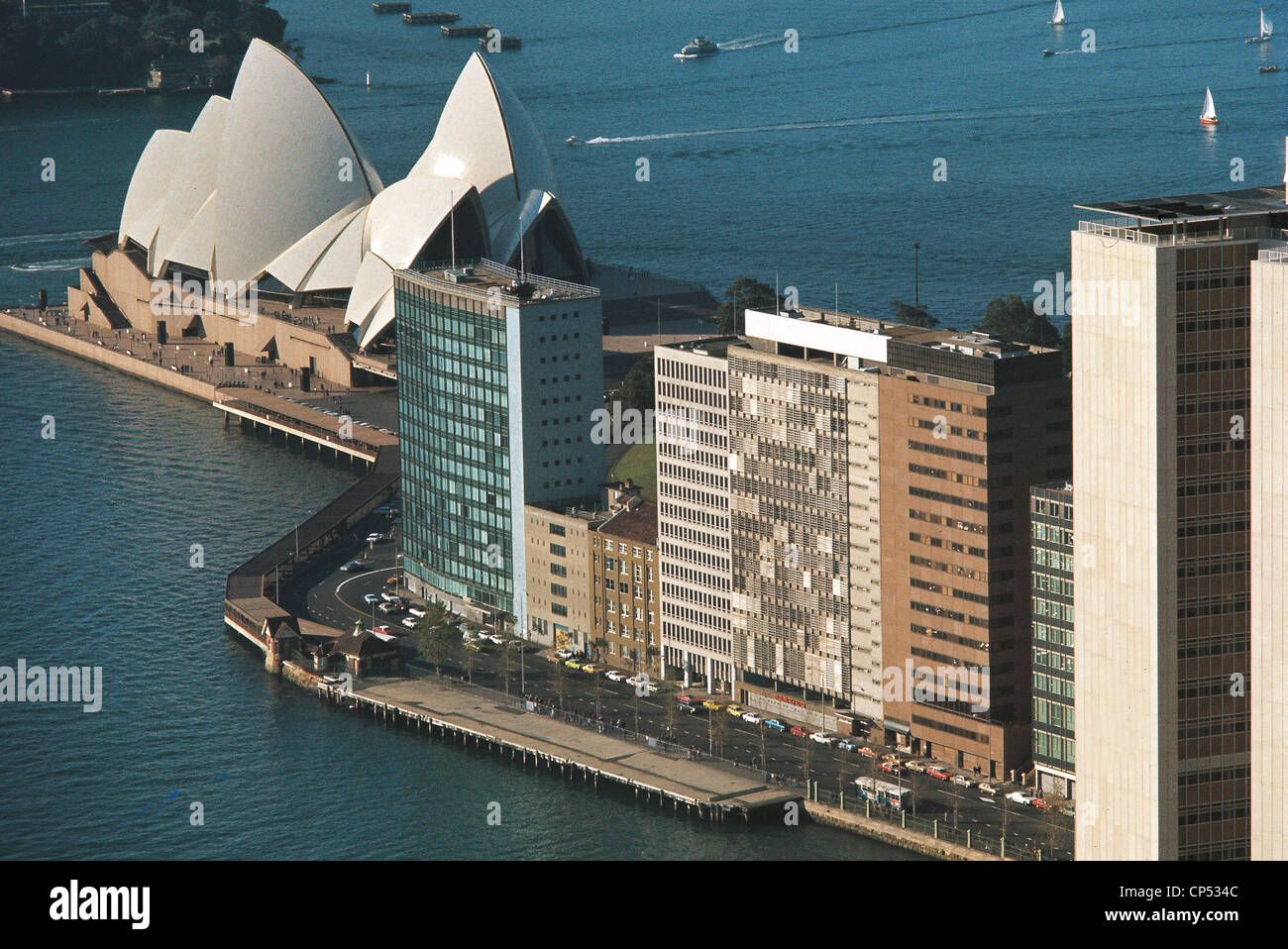 Australia - New South Wales - Sydney. Opera House (architect Jorn Utzon, 1973. UNESCO World Heritage List, 2007). Stock Photo