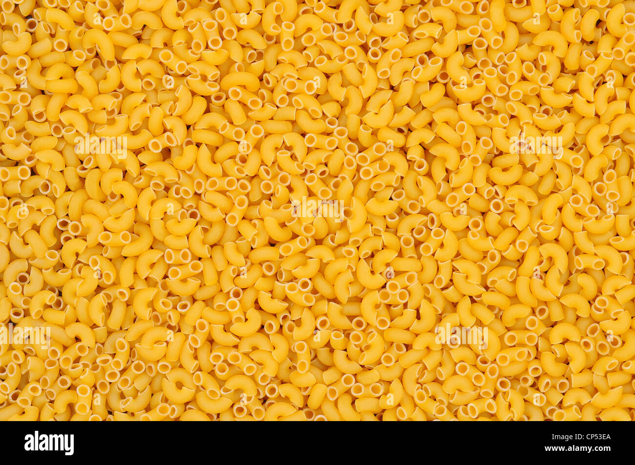 Closeup of macaroni noodles. Fills the Frame Stock Photo Alamy